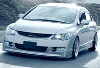 Honda Civic Sedan VIII 2006-2011 Frontlippe DPT (2006-2009, grundiert) Foto 2