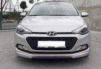 Hyundai I-20 2014-2020 Frontlippe DPT (Schwarz Glanz) Foto 2