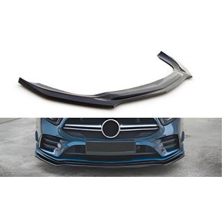 Frontlippe DPT V-2 (Schwarz Glanz) Mercedes A-сlass W177 2018-