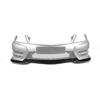 Frontstoßstangenlippe DPT V2 (2011-2015, Schwarz Glanz) Mercedes C-class W204 2007-2015 Foto 2