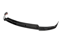 Mercedes C-class W205 2014-2021 Frontlippe DPT (2019-2021, nur für AMG-Line, Schwarz Glanz) Foto 3