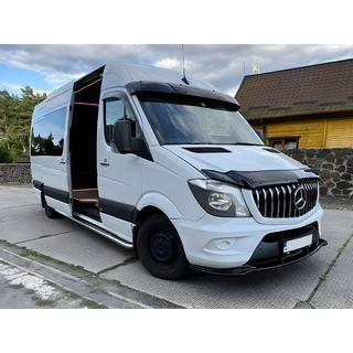 Frontlippe DPT (Schwarz Glanz) Mercedes Sprinter W906 2006–2018 Foto 4