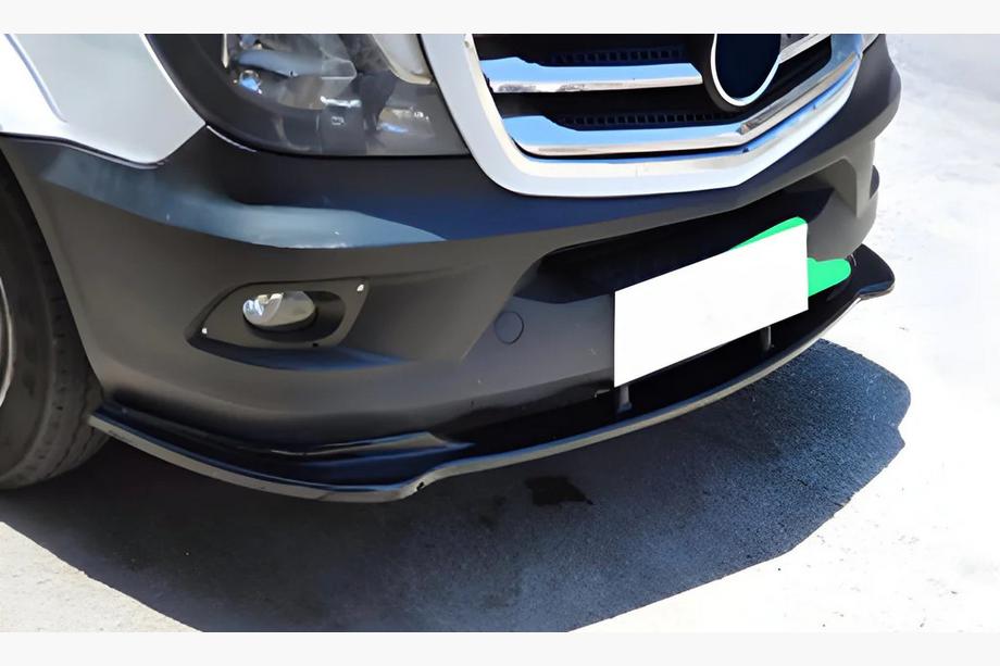 Mercedes Sprinter W906 2006–2018 Frontlippe DPT (Schwarz Glanz) Image