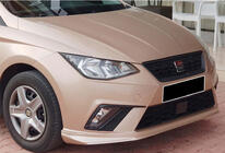 Seat Ibiza 2010-2017 Frontlippe DPT V-3 (Schwarz Glanz) Foto 4