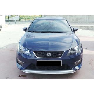 Frontlippe DPT V-2 (2013-2016, Schwarz Glanz) Seat Leon 2013-2020 Foto 1