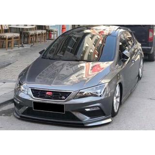 Frontlippe DPT V-2 (2017-2020, Schwarz Glanz) Seat Leon 2013-2020 Foto 2