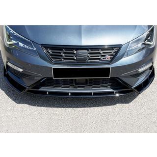 Frontlippe DPT V-3 (2017-2020, Schwarz Glanz) Seat Leon 2013-2020 Foto 1