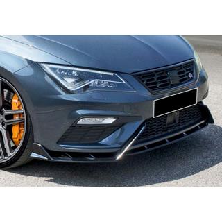 Frontlippe DPT V-3 (2017-2020, Schwarz Glanz) Seat Leon 2013-2020 Foto 4