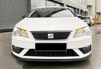 Seat Leon 2013-2020 Frontlippe DPT V-4 (2017-2020, Schwarz Glanz) Foto 2