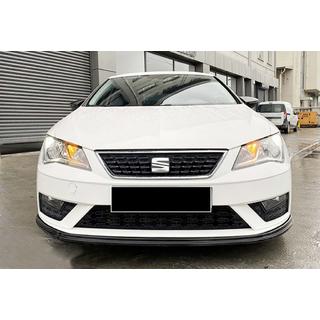 Frontlippe DPT V-4 (2017-2020, Schwarz Glanz) Seat Leon 2013-2020 Foto 2
