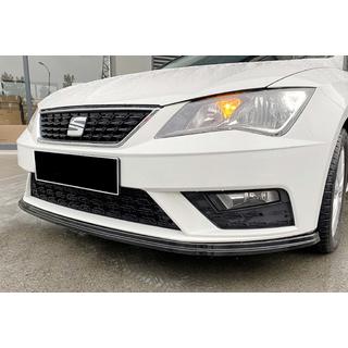Frontlippe DPT V-4 (2017-2020, Schwarz Glanz) Seat Leon 2013-2020 Foto 1