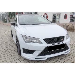 Frontlippe DPT V-5 (2017-2020, Schwarz Glanz) Seat Leon 2013-2020 Foto 4