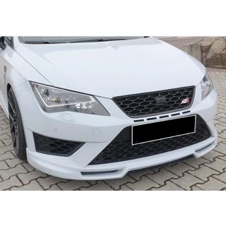 Frontlippe DPT V-5 (2017-2020, Schwarz Glanz) Seat Leon 2013-2020 Foto 1