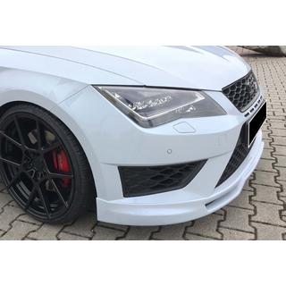 Frontlippe DPT V-5 (2017-2020, Schwarz Glanz) Seat Leon 2013-2020 Foto 3