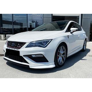 Frontlippe DPT V-3 (2013-2016, Schwarz Glanz) Seat Leon 2013-2020 Foto 3
