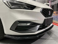 Seat Leon 2020- Frontlippe DPT V-2 (Schwarz Glanz) Foto 1
