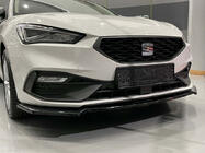 Seat Leon 2020- Frontlippe DPT V-2 (Schwarz Glanz) Foto 4