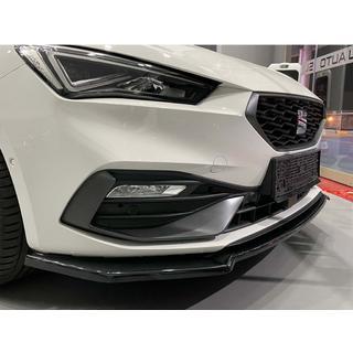 Frontlippe DPT V-2 (Schwarz Glanz) Seat Leon 2020- Foto 1