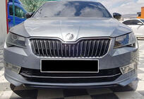 Skoda Superb 2015-2024 Frontlippe DPT V-1 (2015-2020, Schwarz Glanz) Foto 3