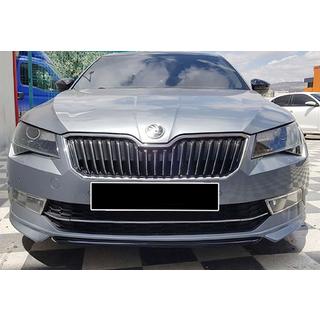 Frontlippe DPT V-1 (2015-2020, Schwarz Glanz) Foto 3