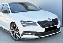 Skoda Superb 2015-2024 Frontlippe DPT V-2 (2015-2020, Schwarz Glanz) Foto 6