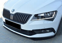 Skoda Superb 2015-2024 Frontlippe DPT V-2 (2015-2020, Schwarz Glanz) Foto 2