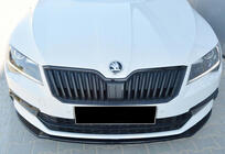 Skoda Superb 2015-2024 Frontlippe DPT V-2 (2015-2020, Schwarz Glanz) Foto 4