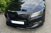 Skoda Superb 2015-2024 Frontlippe DPT V-2 (2015-2020, Schwarz Glanz) Foto 14