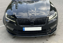 Skoda Superb 2015-2024 Frontlippe DPT V-2 (2015-2020, Schwarz Glanz) Foto 16