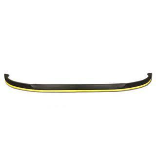 Universelle Frontlippe DPT Yellow (ABS, Schwarz Glanz)