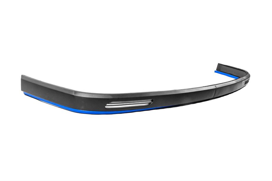 Universelle Frontlippe DPT Blue V-1 (ABS, Schwarz Glanz) Foto 3