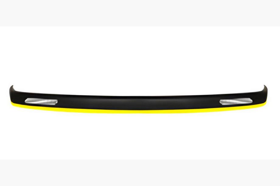 Universelle Frontlippe DPT Yellow V-1 (ABS, Schwarz Glanz) Image