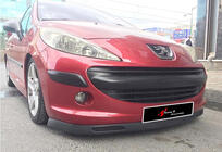 Universelle Frontlippe DPT V-8 (ABS, Schwarz Glanz) Foto 1