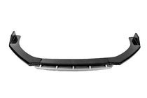 Universelle Frontlippe DPT Black V-2 (ABS, Schwarz Glanz/Grau) Foto 1
