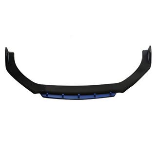Universelle Frontlippe DPT Blue V-2 (ABS, Schwarz Glanz)