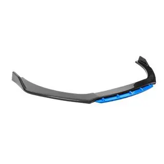 Universelle Frontlippe DPT Blue V-2 (ABS, Schwarz Glanz) Foto 4
