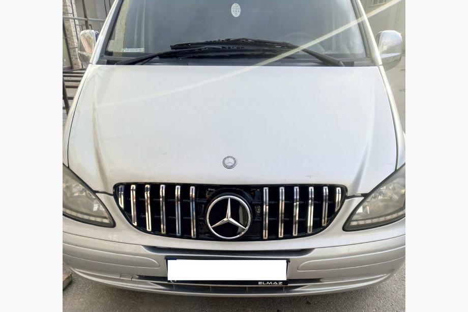 Mercedes Vito W639 2004-2014 Frontgrill 2004-2010 GT Panamericana Chrom Eco Foto 1