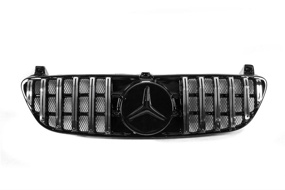 Mercedes Vito W639 2004-2014 Frontgrill 2004-2010 GT Panamericana Chrom Eco Foto 3