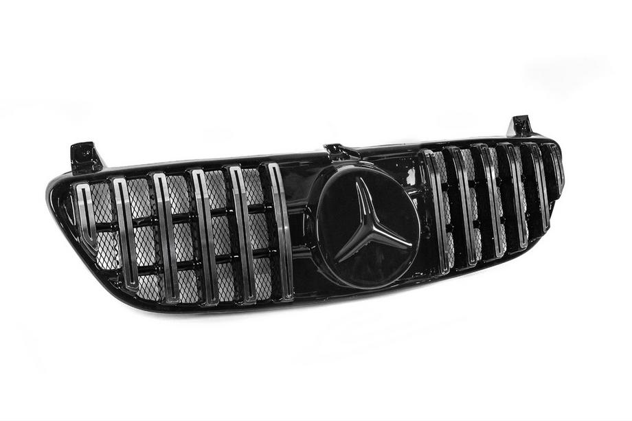 Mercedes Vito W639 2004-2014 Frontgrill 2004-2010 GT Panamericana Chrom Eco Foto 5