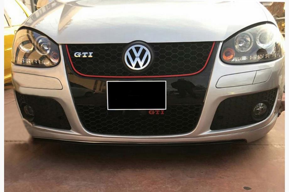 Volkswagen Golf 5 2003-2009 Frontlippe DPT V-1 (für GTI, Schwarz Glanz) Image