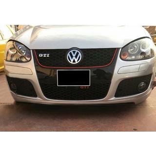 Frontlippe DPT V-2 (für GTI, Schwarz Glanz) Volkswagen Golf 5 2003-2009 Foto 1