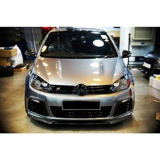 Frontlippe DPT V-1 (Schwarz Glanz) Volkswagen Golf 6 2008-2014 Foto 1