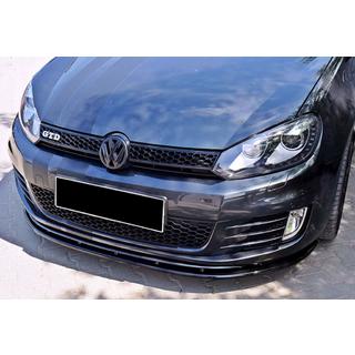 Frontlippe DPT V-2 (für GTI, Schwarz Glanz) Volkswagen Golf 6 2008-2014 Foto 1