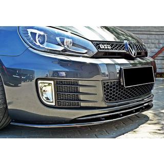 Frontlippe DPT V-2 (für GTI, Schwarz Glanz) Volkswagen Golf 6 2008-2014 Foto 4