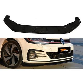 Frontlippe DPT V-1 (für GTI, 2017-2019, Schwarz Glanz) Volkswagen Golf 7/E-Golf 2012-2020 Foto 1