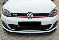 Volkswagen Golf 7/E-Golf 2012-2020 Frontlippe DPT V-2 (für GTI, 2012-2017, Schwarz Glanz) Foto 3