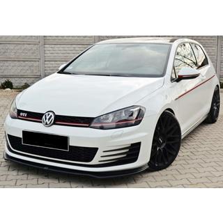 Frontlippe DPT V-2 (für GTI, 2012-2017, Schwarz Glanz) Volkswagen Golf 7/E-Golf 2012-2020 Foto 2
