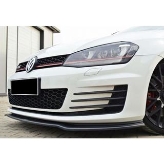 Frontlippe DPT V-2 (für GTI, 2012-2017, Schwarz Glanz) Volkswagen Golf 7/E-Golf 2012-2020 Foto 1