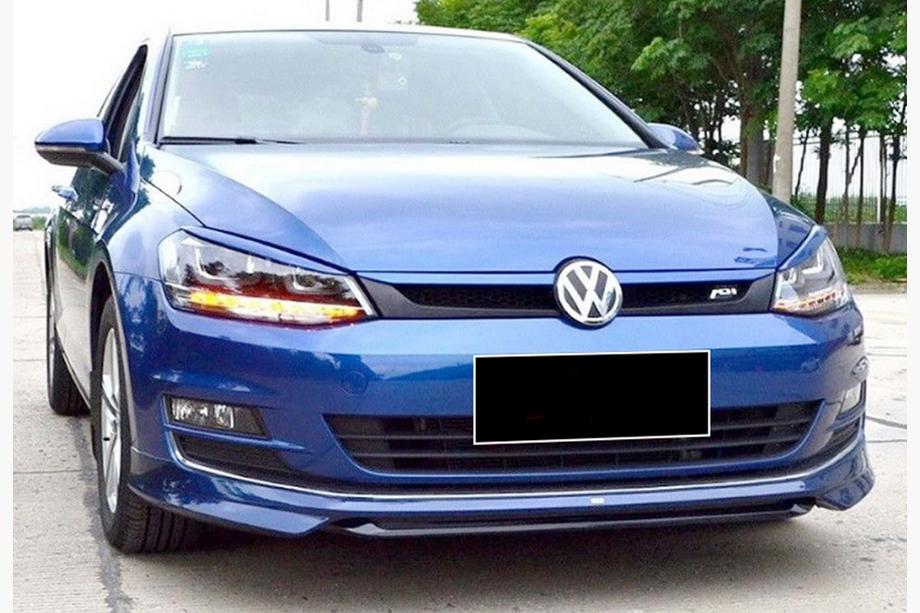 Volkswagen Golf 7/E-Golf 2012-2020 Frontlippe DPT V-1 (für Serienstoßstange, 2012-2017, grundiert zum Lackieren) Image