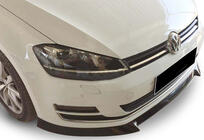 Volkswagen Golf 7/E-Golf 2012-2020 Frontlippe DPT V-4 (für Serienstoßstange, 2012-2017, Schwarz Glanz) Foto 1